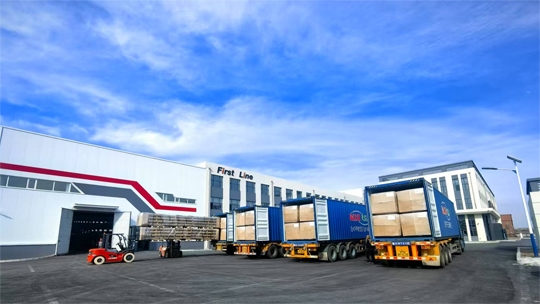 First Line Supplies 850 Units of 8-Inch Membrane Pressure Vessels and 120 Units Cartrige Housingfor Overseas Industrial Wastewater Project